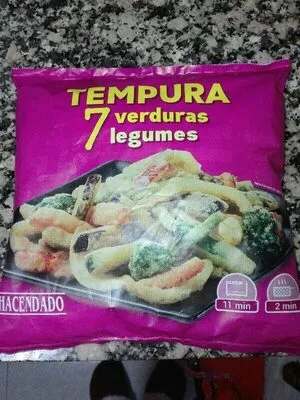 Tempura 7 verduras Hacendado , code 8480000613455