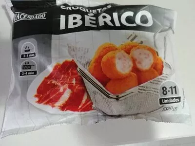 Croquetas ibérico Hacendado , code 8480000634610