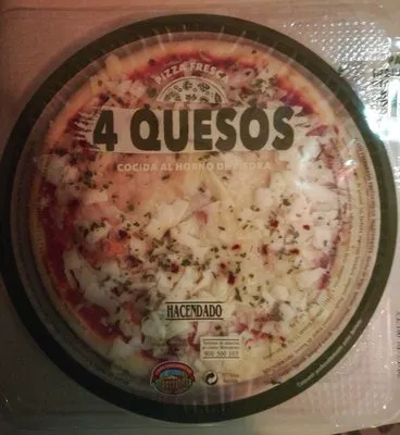 Pizza 4 quesos Hacendado , code 8480000635921