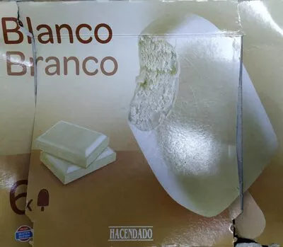 Helado blanco sabor vainilla Hacendado 6 x 120 ml, code 8480000642493