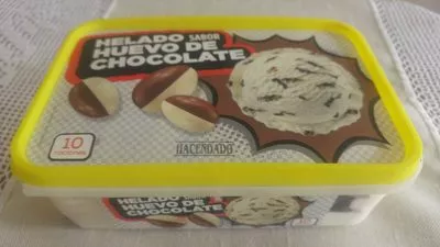 Helado sabor huevo de chocolate Hacendado 600g, code 8480000644497