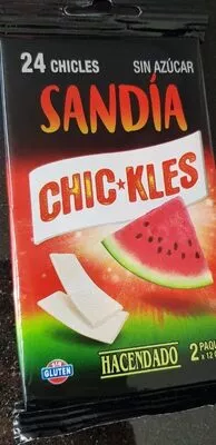 Chicles Sandia Hacendado 62g, code 8480000652232