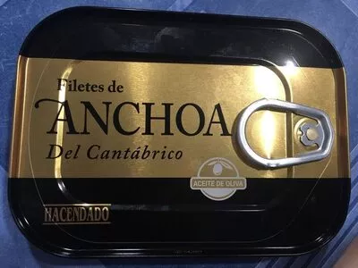 Filete anchoa de cantabrico Hacendado 74 g, code 8480000804181