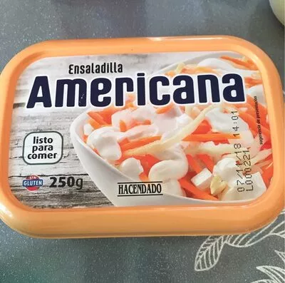 Ensaladilla americana Hacendado , code 8480000807168