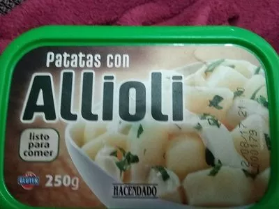 Patatas con Allioli Hacendado 250 g, code 8480000807670