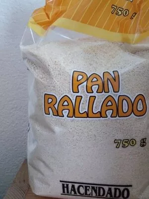 Pan rallado Hacendado 750 g, code 8480000822192