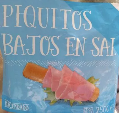 Piquitos Bajos En Sal Hacendado , code 8480000822864