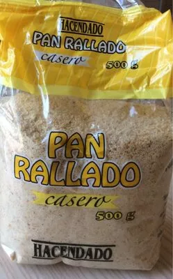 Pan rallado casero Hacendado , code 8480000823526