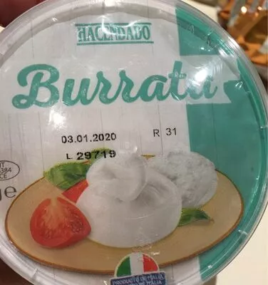 Burrata Hacendado , code 8480009519185