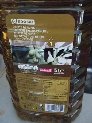 Aceite de oliva Eroski , code 8480010000641