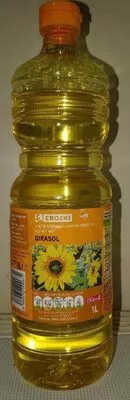 Aceite refinado de girasol Eroski , code 8480010000672