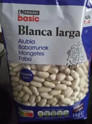 Alubia blanca larga Eroski 1 kg, code 8480010004571