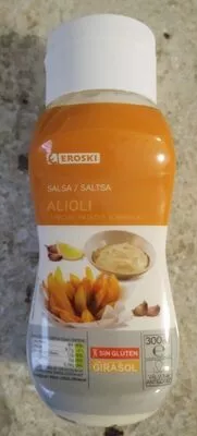 Salsa alioli Eroski , code 8480010006087