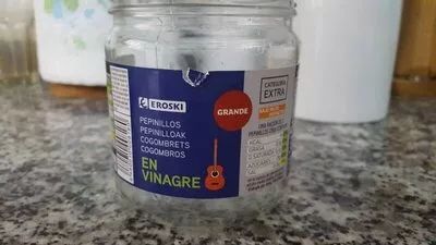 Pepinillo grande en vinagre Eroski , code 8480010008180