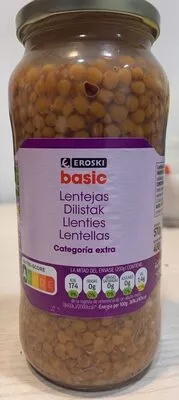 Lentejas Eroski 400 g, code 8480010021974