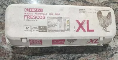 Huevos frescos XL Eroski , code 8480010023565