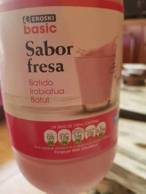 Batido sabor fresa Eroski , code 8480010030464