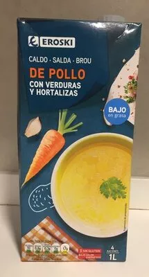 Caldo de Pollo Eroski , code 8480010043297