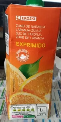 Zumo de naranja exprimido Eroski , code 8480010047882