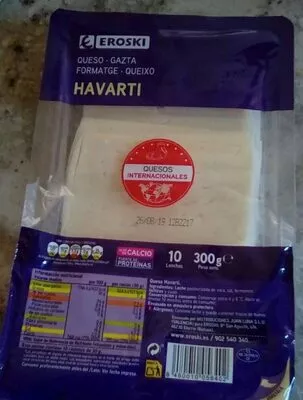 Queso havarti Eroski , code 8480010056402