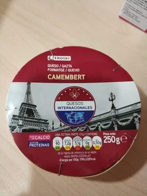 Camembert Eroski 250 g, code 8480010065756