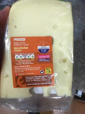 Queso Maasdam Eroski 480 g, code 8480010070767