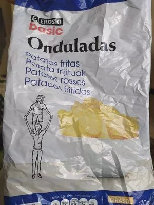 Patatas fritas onduladas Eroski , code 8480010090987