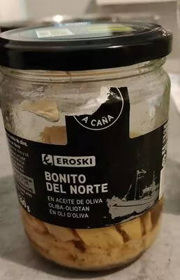 Bonito del norte en aceite de oliva Eroski , code 8480010107203