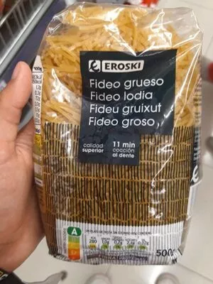 Fideo grueso Eroski , code 8480010112221