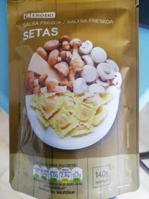 Salsa fresca setas Eroski , code 8480010143713