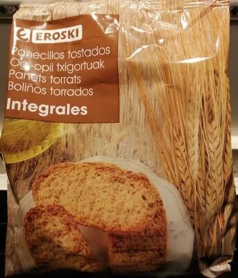 Panecillos tostados integrales Eroski , code 8480010158885