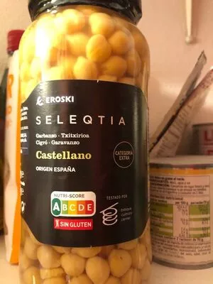 Garbanzos Seleqtia Eroski , code 8480010170207