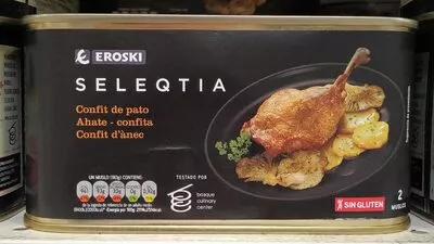 Seleqtia - Confit de pato Eroski , code 8480010176421