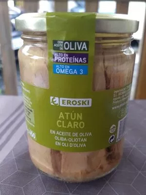 Atún claro en aceite de oliva Eroski , code 8480010176605