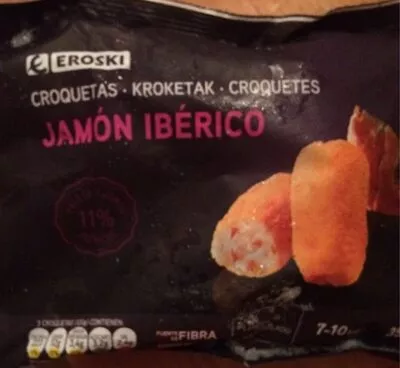 Croquetas jamón ibérico Eroski , code 8480010176803