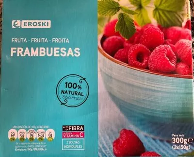 Frambuesas Eroski 300 g, code 8480010181036