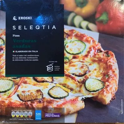 Pizza verduras asadas Eroski , code 8480010181715