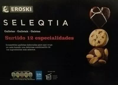 Seleqtia galletas surtido 12 especialidades Eroski , code 8480010185911