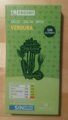 Caldo de verdura Eroski 100g, code 8480010187496