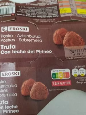 Trufa con leche del Pirineo Eroski , code 8480010193220