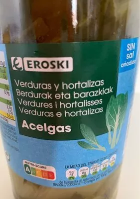 Acelgas Sania Eroski , code 8480010193763