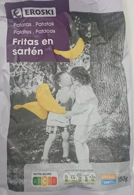 Patatas fritas en sartén Eroski 150G, code 8480010193992