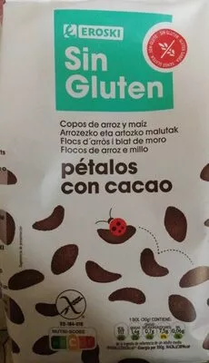 Pétalos con cacao Eroski , code 8480010194371