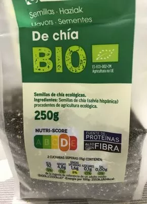 Semillas de chia ecológicas Eroski , code 8480010198324