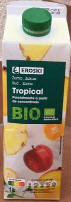 Zumo tropical Bio Eroski , code 8480010198843