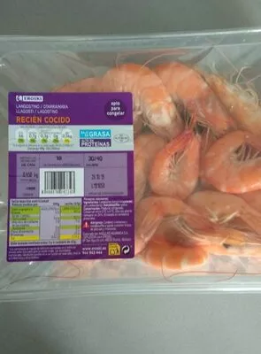 Langostino recién cocido Eroski , code 8480010247343