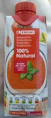 Gazpacho Eroski , code 8480010254372