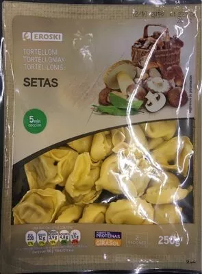 Tortelloni setas Eroski , code 8480010290455