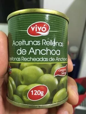 Aceitunas rellenas de anchoa Vivó , code 8480011970899