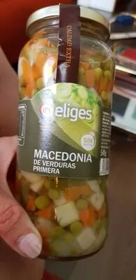 Macedonia de verduras primera Eliges , code 8480012005279